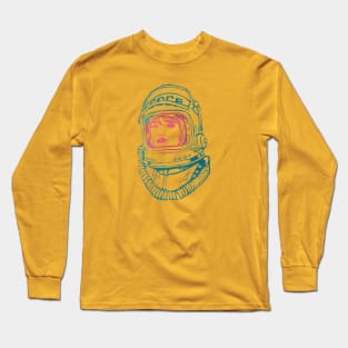 Cosmonaut Girl Long Sleeve T-Shirt